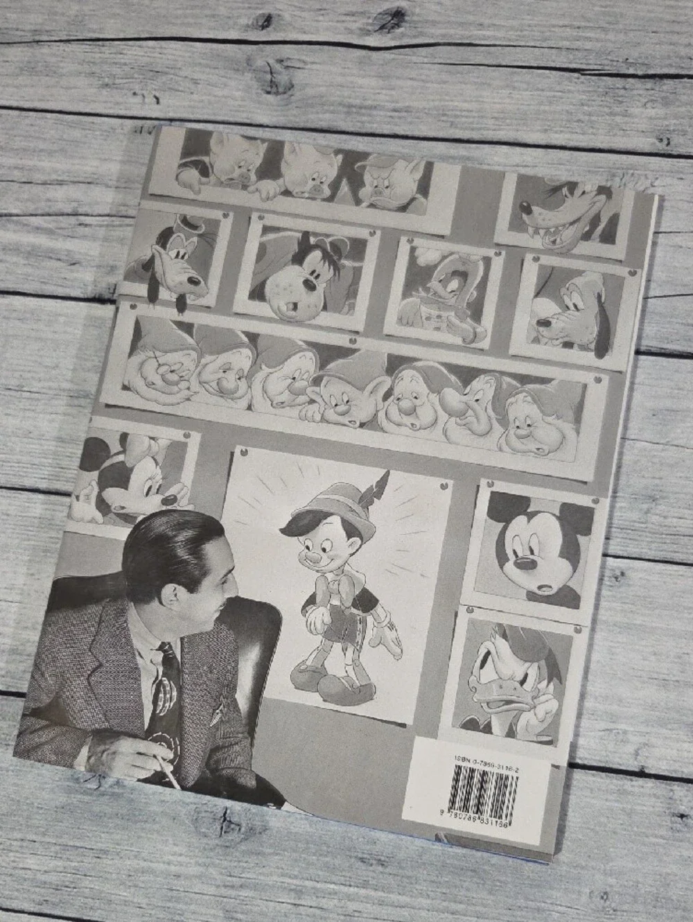 Walt Disney: His Life in Pictures Hardcover Book